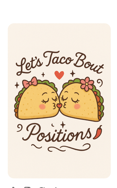 Taco 'bout Position T-shirt  Heavyweight Unisex Crewneck T-shirt | Gildan® 5000 White